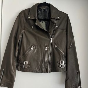 NWT ALL SAINTS LEATHER MOTO JACKET